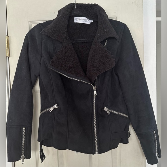 Gypsy Warrior Jackets & Blazers - Gypsy Warrior Faux suede jacket